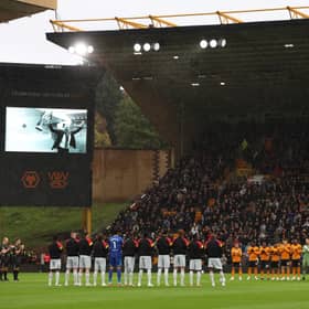 Wolves players and fans pay tribute to Kenny Jackett at Molineux on Saturday