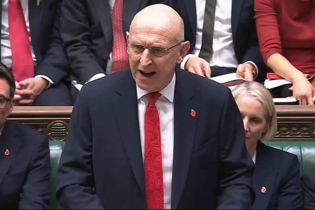 Chancellor John Healey announced the gambling tax rises in his Budget on Wednesday (House of Commons/UK Parliament)