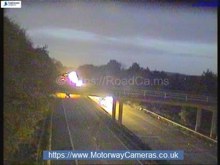 M54 Westbound Motorway - J2, Wolverhampton (N)