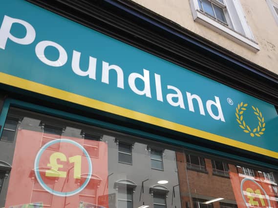 Poundland shop