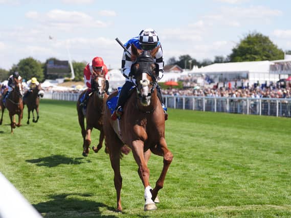 Defiantly winning at Goodwood