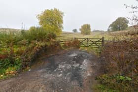 Kinver/Enville,  Sheep Walk Lane. Burnt out car with a body has been found.
