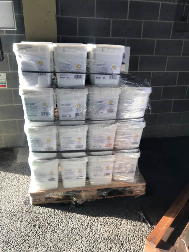 The scale of the operation was exposed in May 2023 when police raided a distribution hub in Lancashire and discovered 217kg of cocaine, some of which was still hidden inside large wheels of Gouda cheese