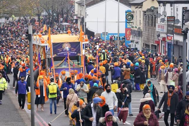 Rolling road closures due to Sandwell Sikh parade