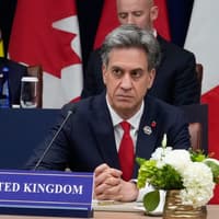 ‘We all know you are the aggressor’ in Ukraine, Miliband tells Russian envoy