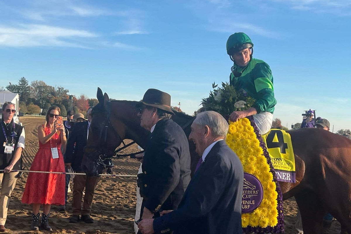 Moore switch comes off as Haffner claims Juvenile Turf