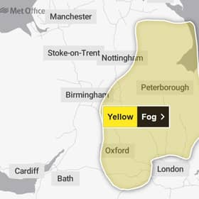 Six-hour fog warning issued across West Midlands as motorists face travel disruption
