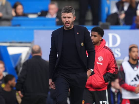 Manchester United manager Michael Carrick