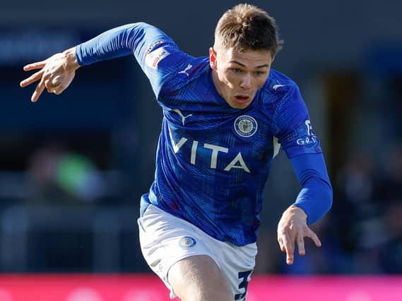Ethan Ennis in action