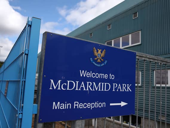 A general view outside McDiarmid Park – Home of St Johnstone