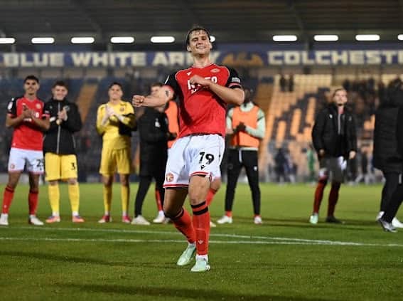 Aaron Pressley has moved on to double figures for goals across all competitions for Walsall this term.
