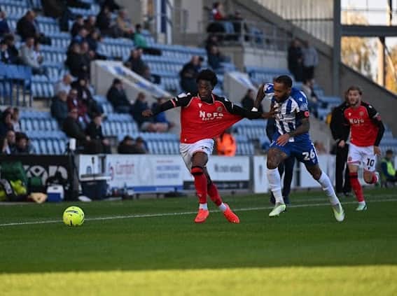Walsall right-back Elicha Ahui conceded a penalty on his return from suspension.