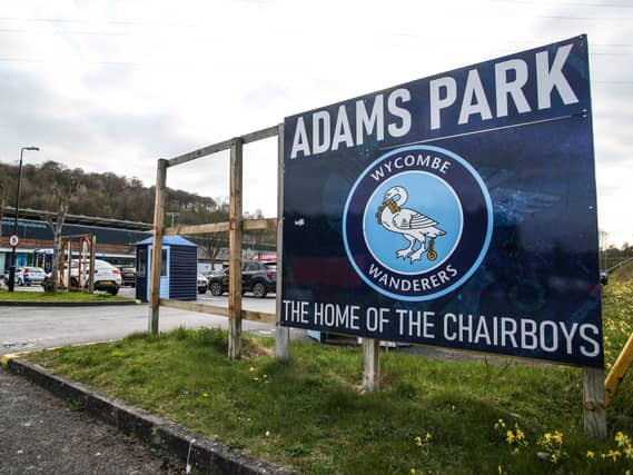 General view outside Wycombe's ground