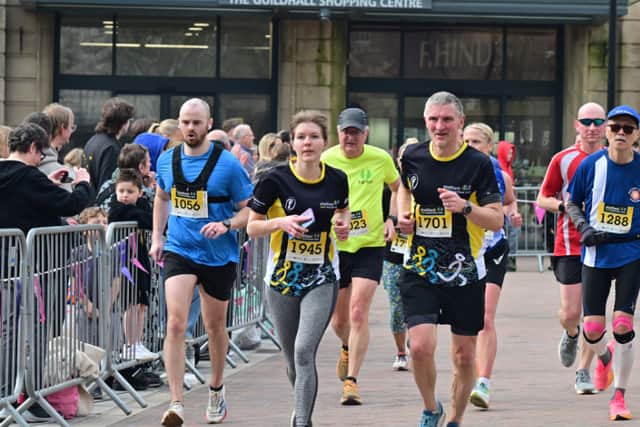 Runners at the Stafford Half Marathon