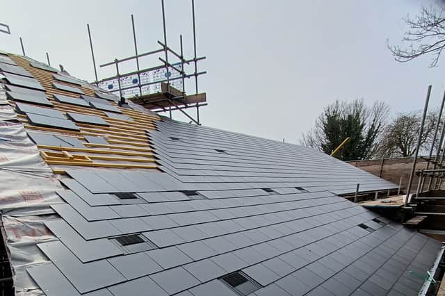 The roof repairs at St Stephen's Church, Willenhall