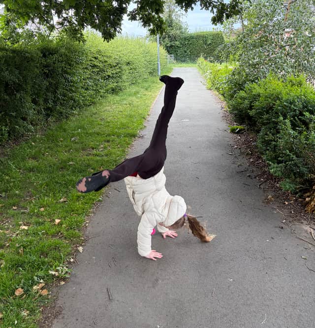 My first cartwheel of 500