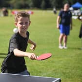 Table tennis is one of the activities on offer at the Community Games in Beacon Park this Saturday.