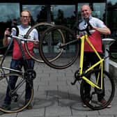 From left: UKSE regional manager Steve Grice with regional executive Mike Lowe
