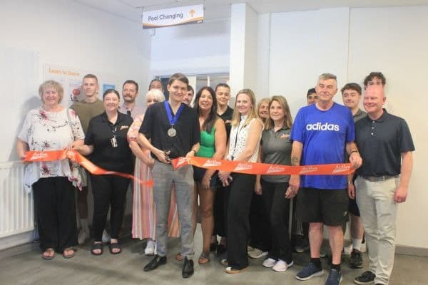Staffordshire swimmers benefit as refurbished changing village opens to ...
