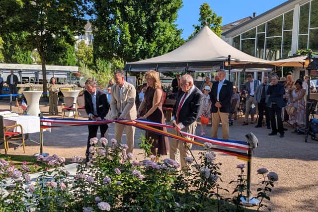 Opening of Rose Garden