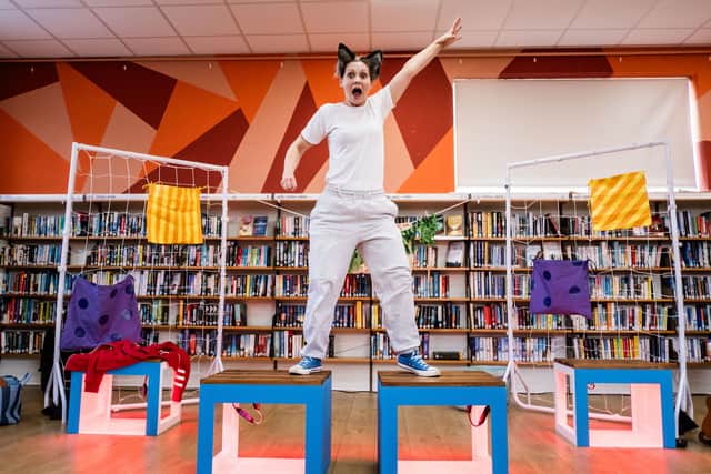 The show visits 12 libraries across Staffordshire this Summer