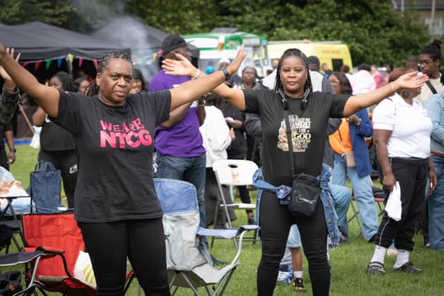 Attendees at last year's Come-Unity Festival