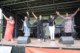 Unitee Asian Church worshipping in song