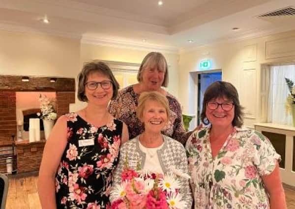 Potty Plotters with Soroptimists Tracey & June