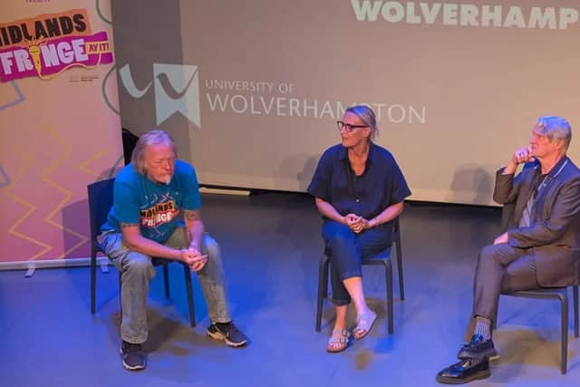 Q&A session after the film