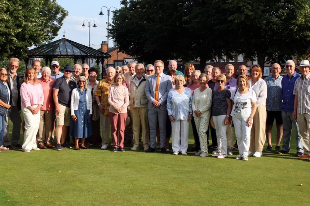 Rotary members at the Sports Social event