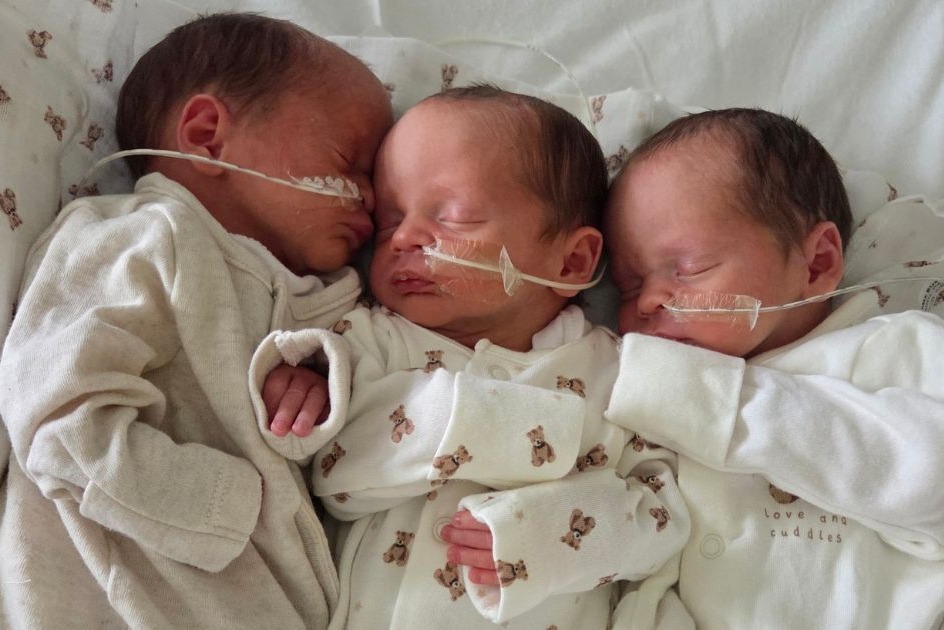Walsall mum celebrates ‘three times the delight’ after welcoming triplet ...