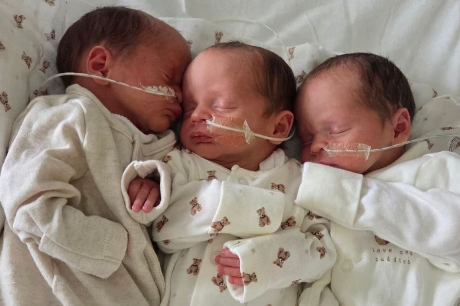 Walsall mum celebrates ‘three times the delight’ after welcoming triplet ...