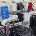 New £1 uniform sale at Cannock Newlife