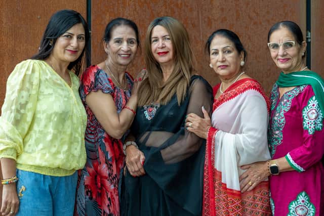 Women involved in the Cultural Connections project, which celebrated identity, heritage and belonging during South Asian Heritage Month