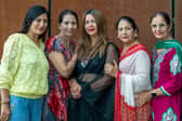 Women involved in the Cultural Connections project, which celebrated identity, heritage and belonging during South Asian Heritage Month