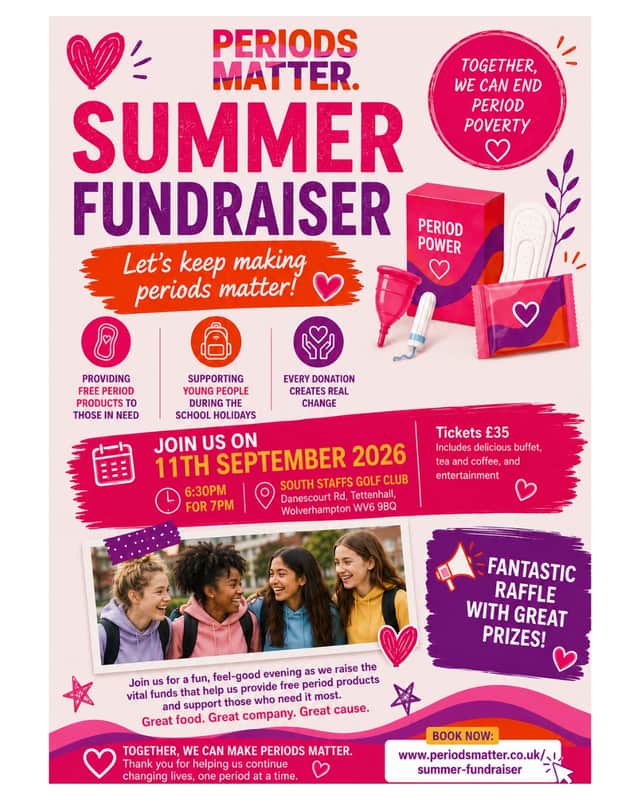 Summer Fundraiser Poster