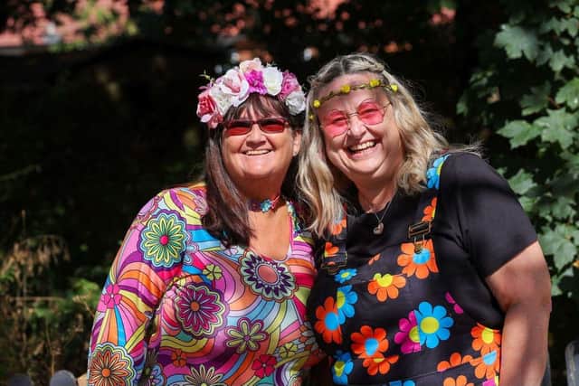 Flower power! Pelsall Hall’s ‘60s-themed summer party 