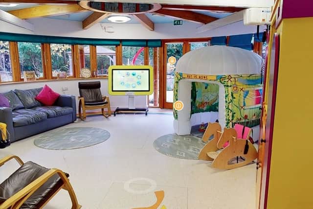 State-of-the-art technology is giving people the chance to step inside Acorns Children’s Hospice from wherever they are.