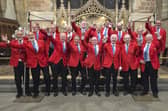 The “Men in Red” of Kidderminster Male Choir
