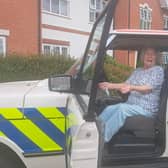 Foxland Grange resident Patricia Brooks gets arrested in playful surprise 