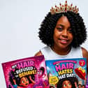 Nine‑year‑old Gabriella Gayle from West Bromwich, author of The Refused To Behave Series, celebrating Afro‑Caribbean pride ahead of World Afro Day.