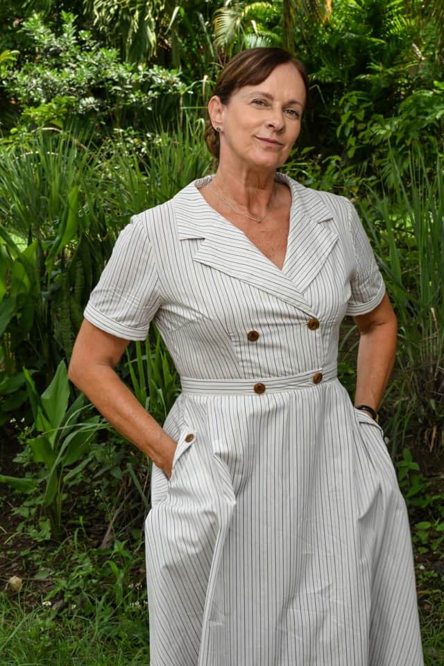 Sian recently appeared in the hit BBC comedy drama, Death in Paradise