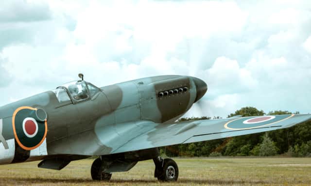 WWII Spitfire fighter