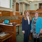 Deputy Leader of Walsall and Portfolio Holder for Regeneration, Councillor Nicky Barker (left) and Leader of Walsall, Councillor Elaine Williams