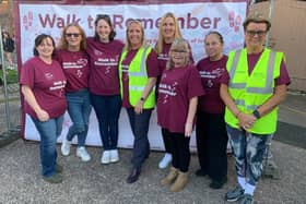 Hospice Lead Nurse Carina Lowe and colleagues.