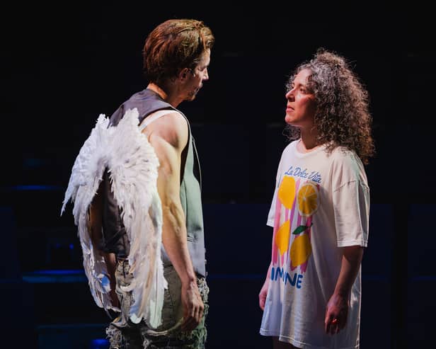 Russel Kane's Romeo meets Natalie Casey's Juliet at her fortieth birthday party