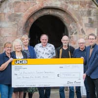 JCB pledges £7,500 to historic village church restoration appeal