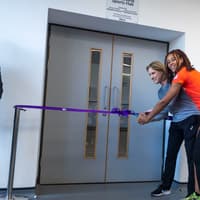 Olympian and Paralympian open new sports hall as Birmingham school begins 70th birthday celebrations