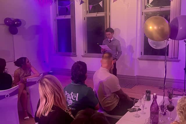 Taylor Simner also spoke about the pressures on young people in society today and the importance of safe spaces