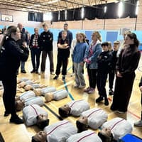 Karate club raises £630 for charity at first aid course
